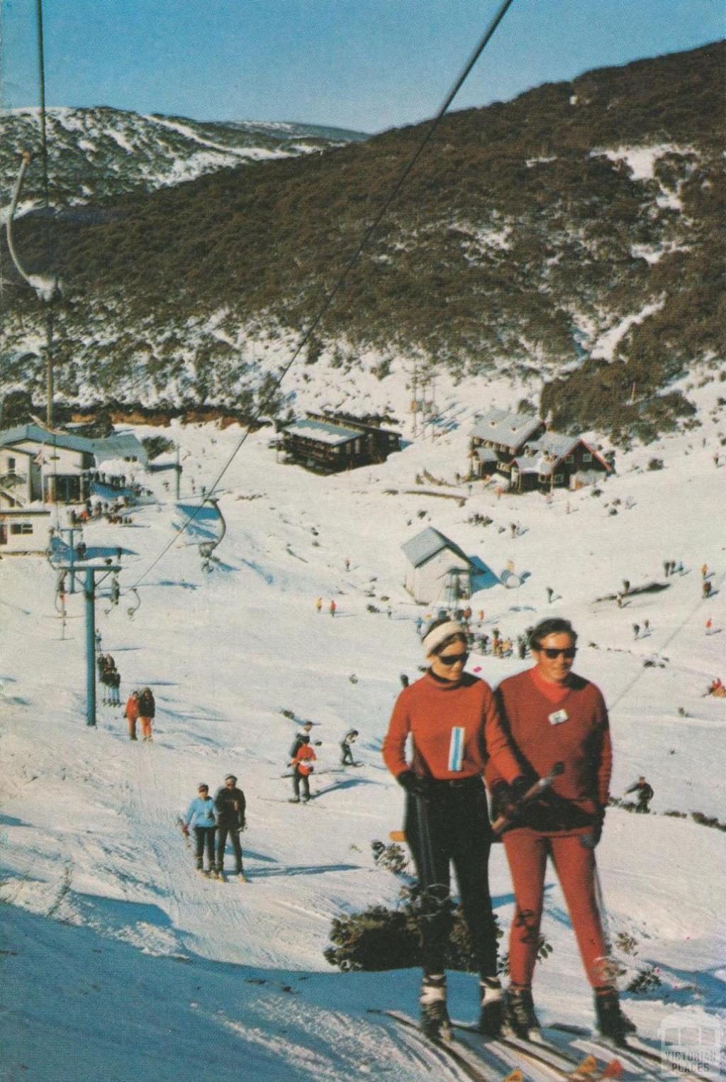 Skiing at Falls Creek, 1971