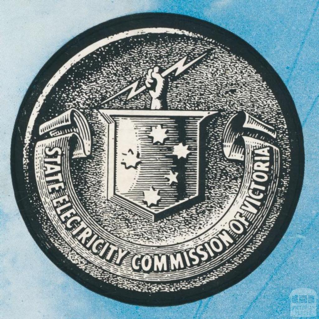 State Electricity Commission of Victoria Crest, 1954