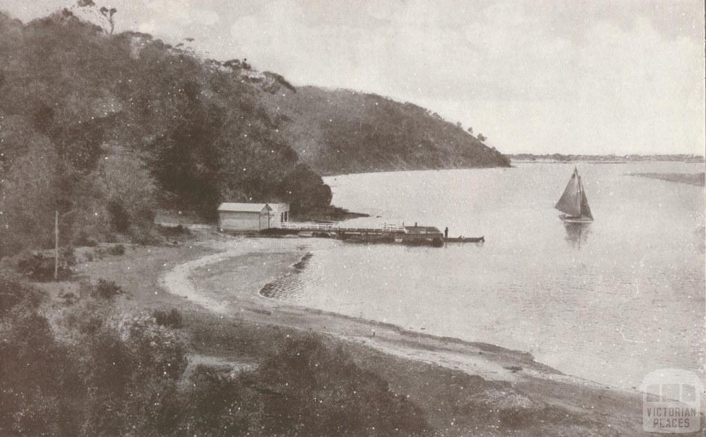 Kalimna Cove and Jetty, 1934