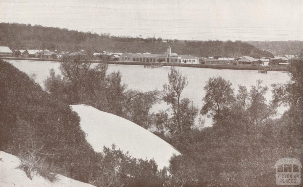 Lakes Entrance taken from Hill 60, 1934