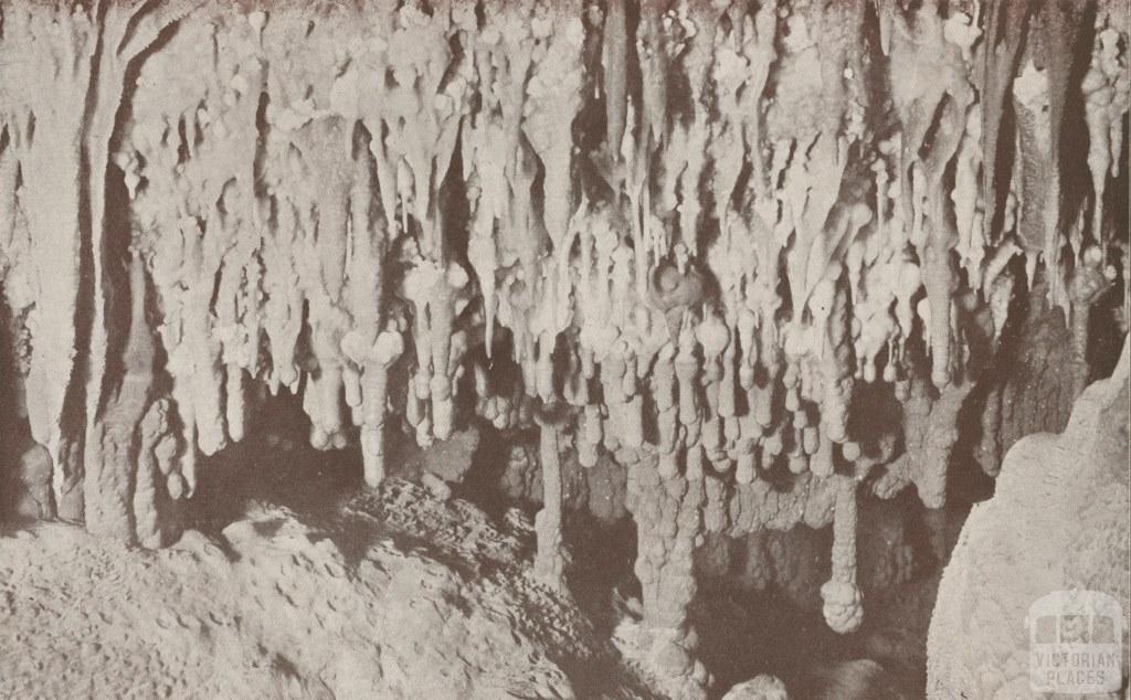 The Crystal Grotto, Fairy Cave, Buchan, 1934