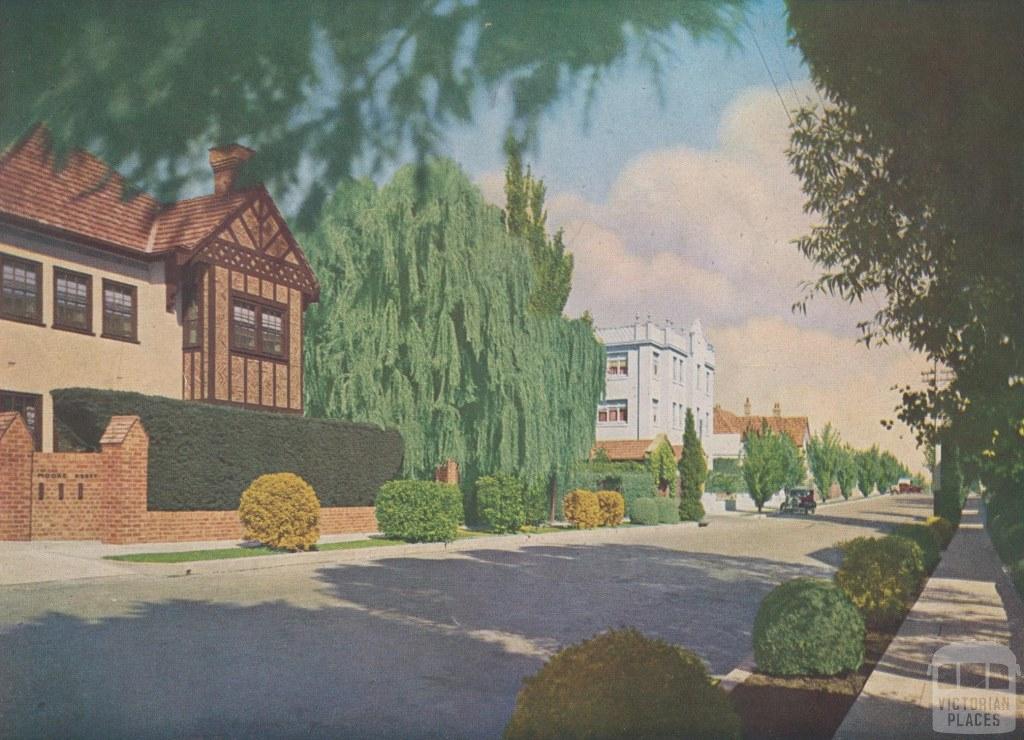 Marne Street, South  Yarra, 1935