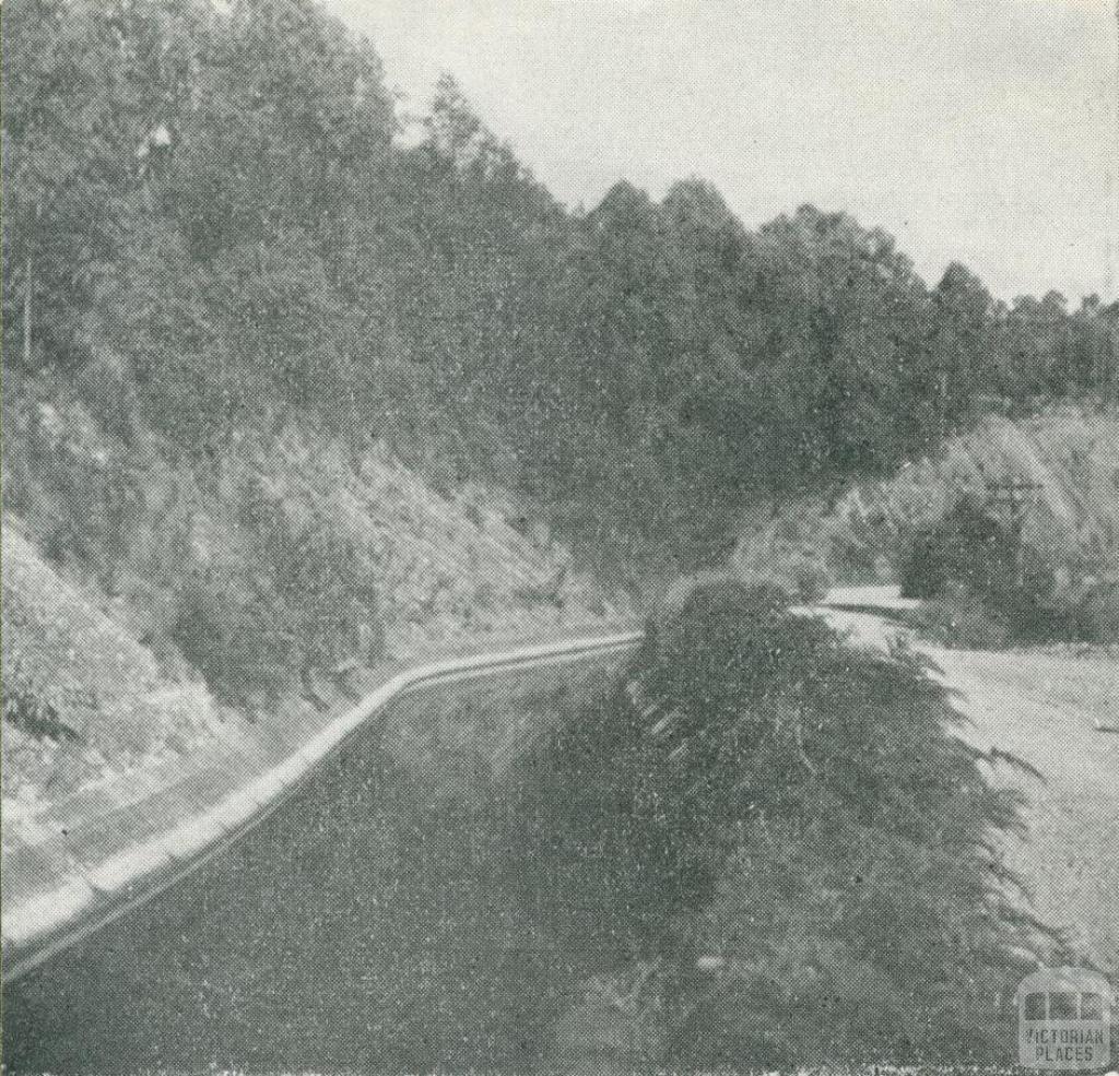 The Upper Yarra Aqueduct, Upper Yarra Dam, 1954