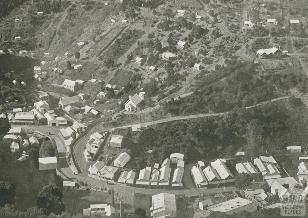 Main Street and Junction, Walhalla, c1910