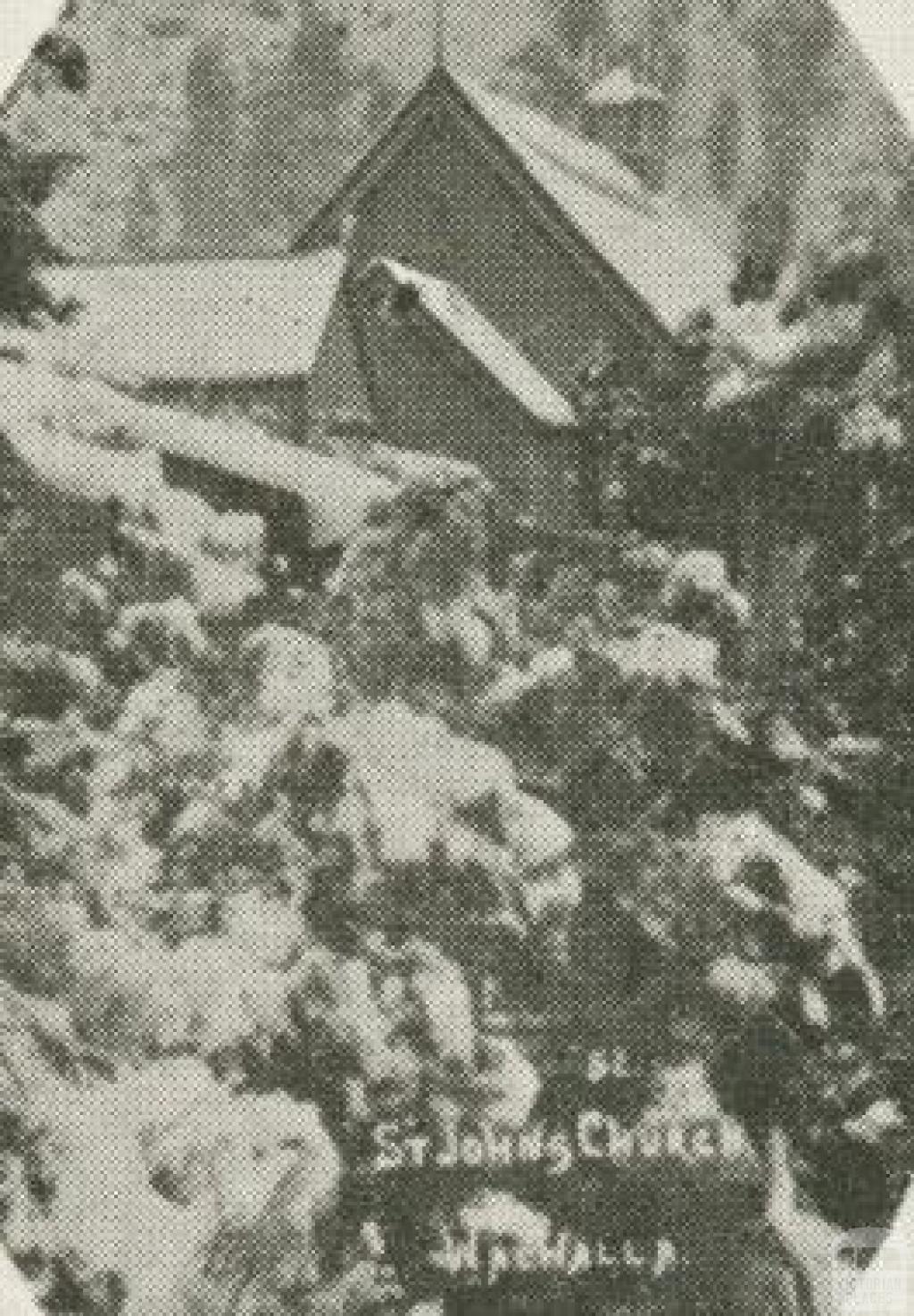 St Johns Church, Walhalla, c1910