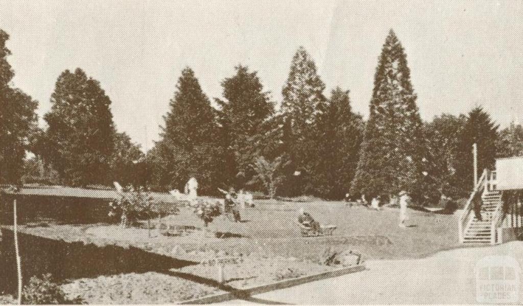 Hospital Gardens, Warburton Hydro and Hospital