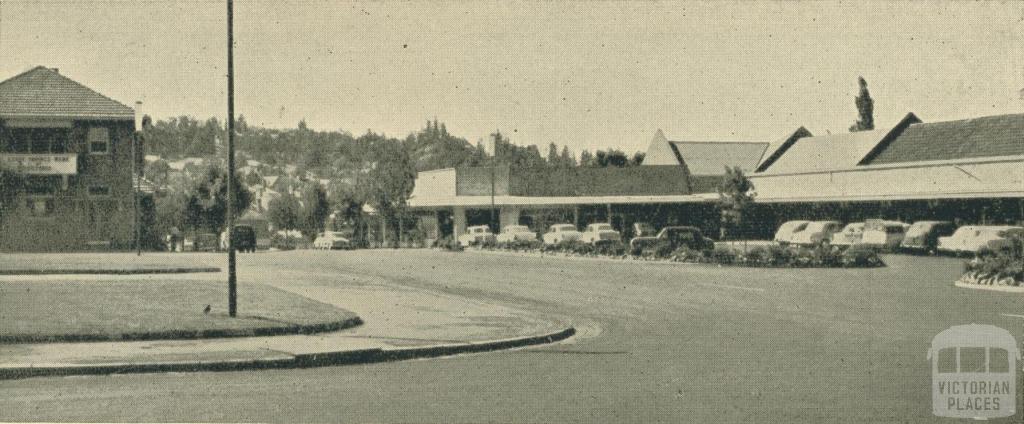 Centreway Shops, Yallourn, 1961