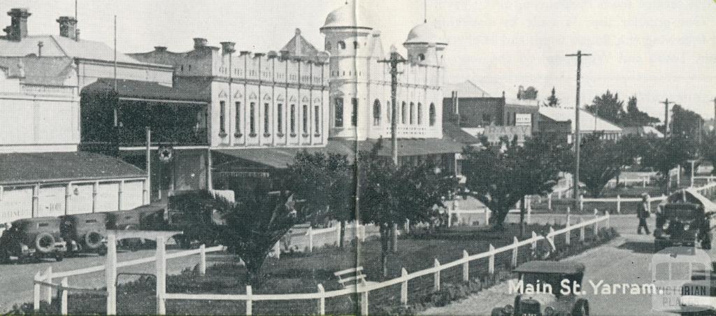 Main Street, Yarram, 1947