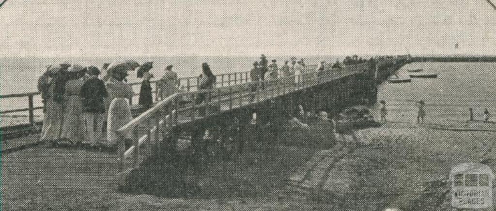 Dromana Pier, 1910