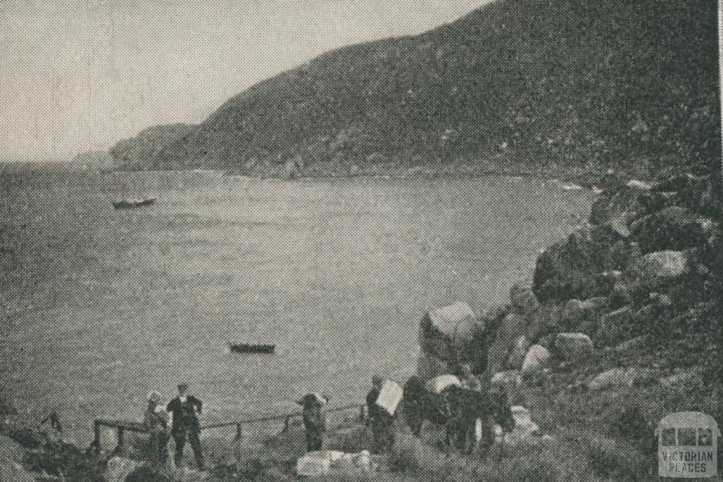 Western Landing Place, Wilson's Promontory, 1910