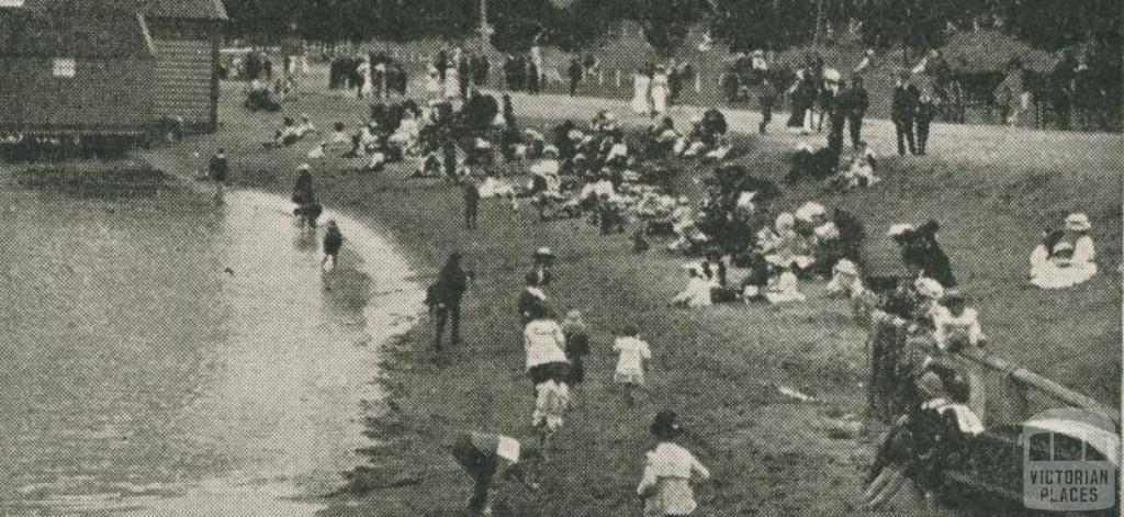 Eastern Beach, Geelong, 1910