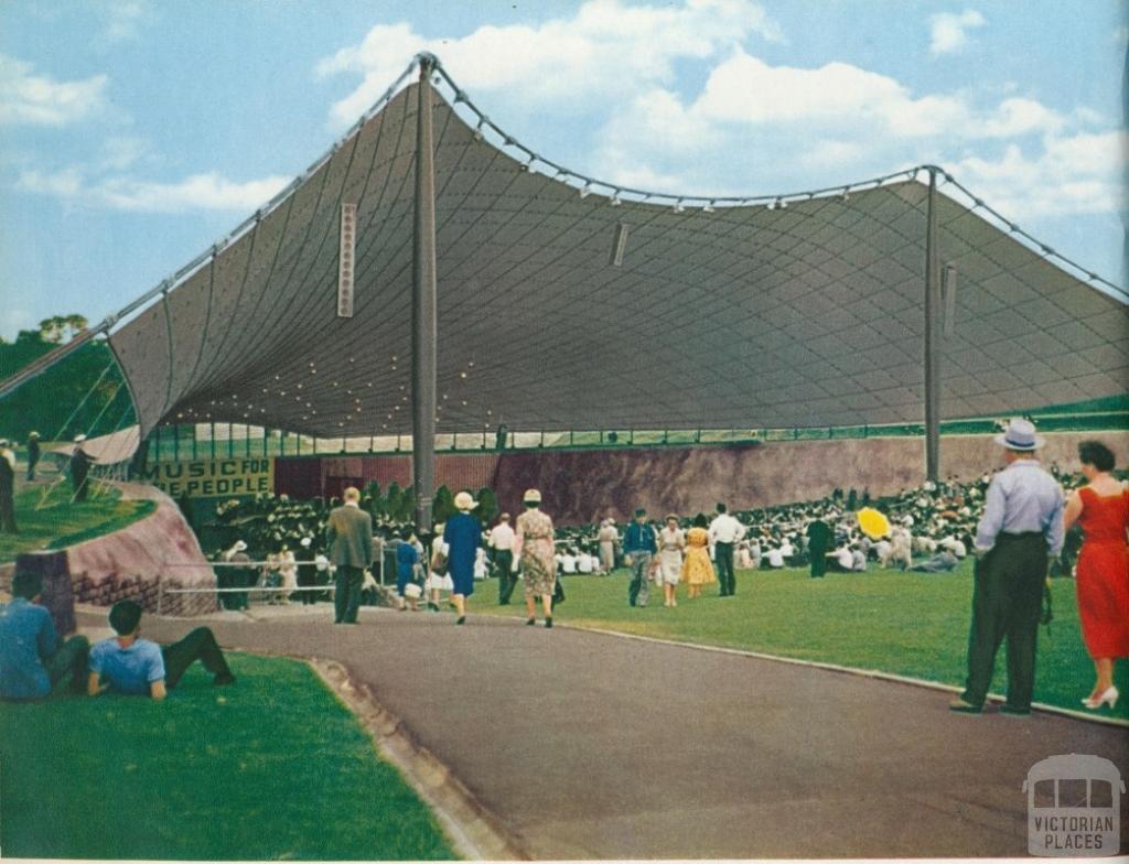 Myer Music Bowl, Melbourne, c1958