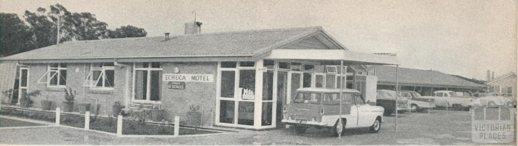 Echuca Motel, 1961