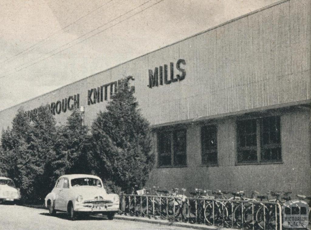 Knitting Mills factory, Tuaggra Street, Maryborough, 1961