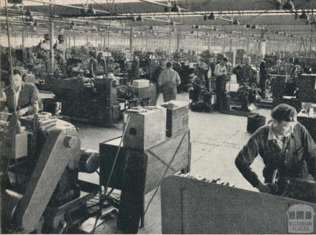 Patience & Nicholson Factory, Maryborough, 1961