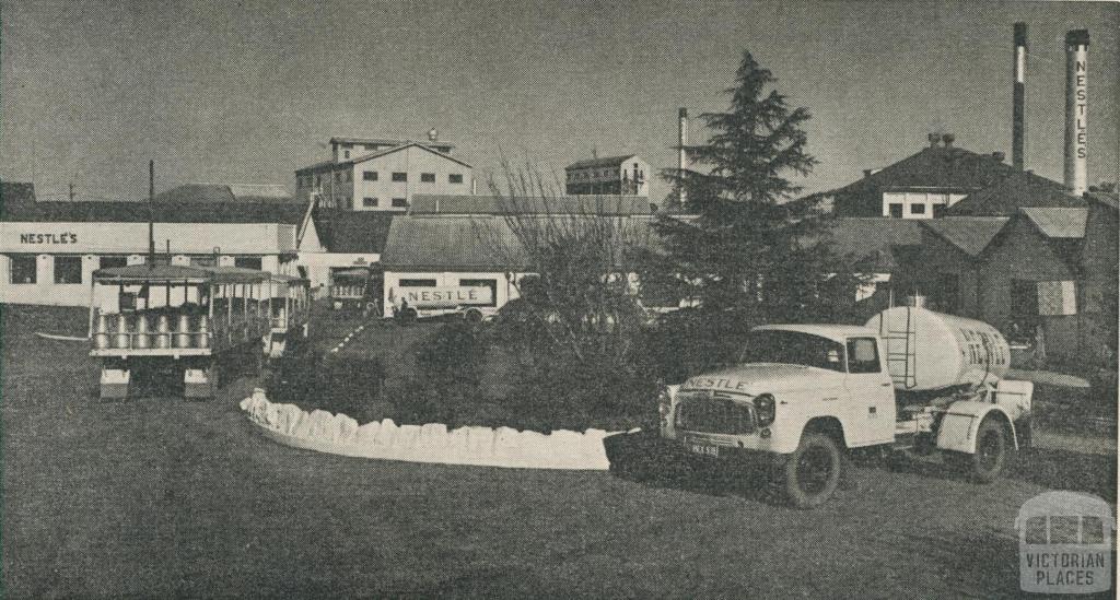 Maffra Co-operative and the Nestle Factory, 1963