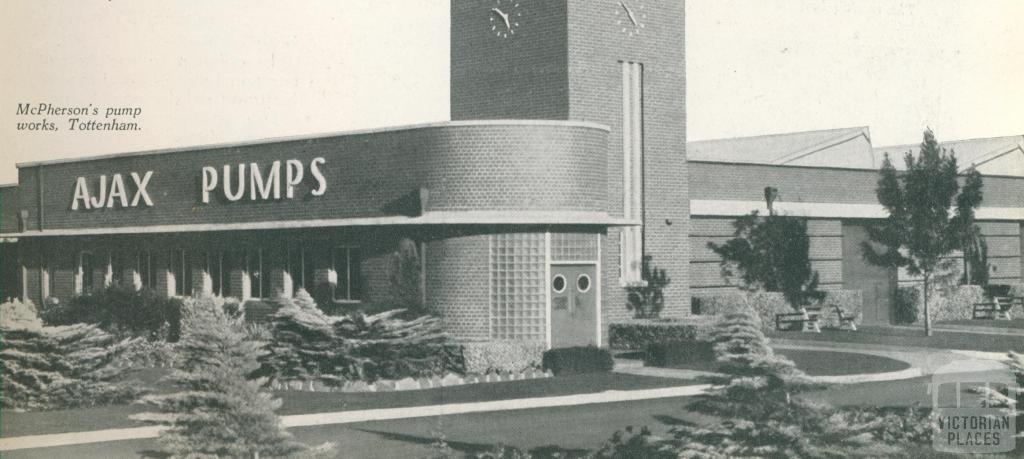 McPherson's pump works, Tottenham, c1952