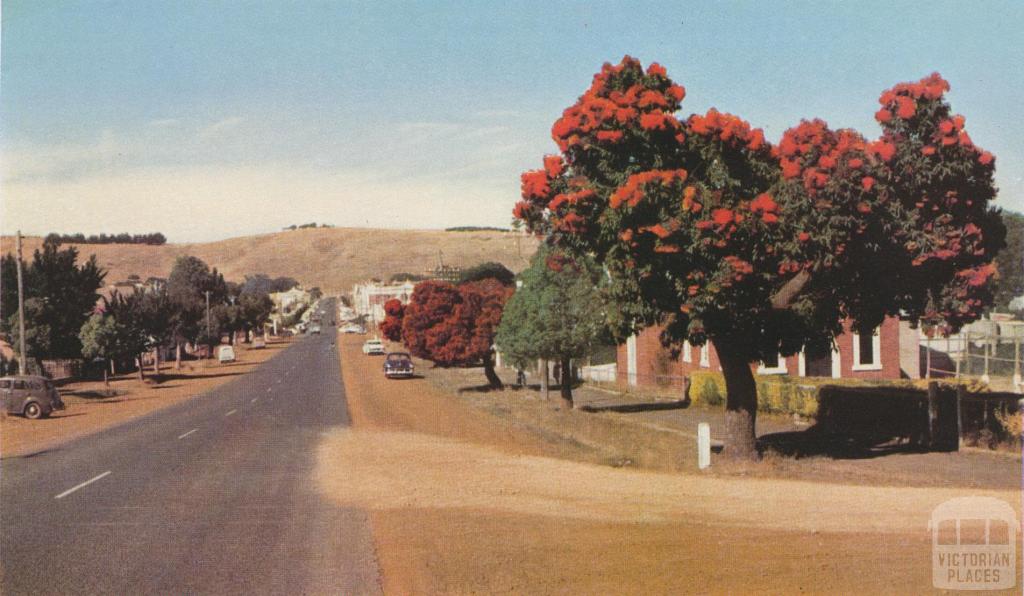 Main Street, Casterton, 1958