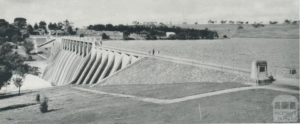 Lauriston Dam, 1958