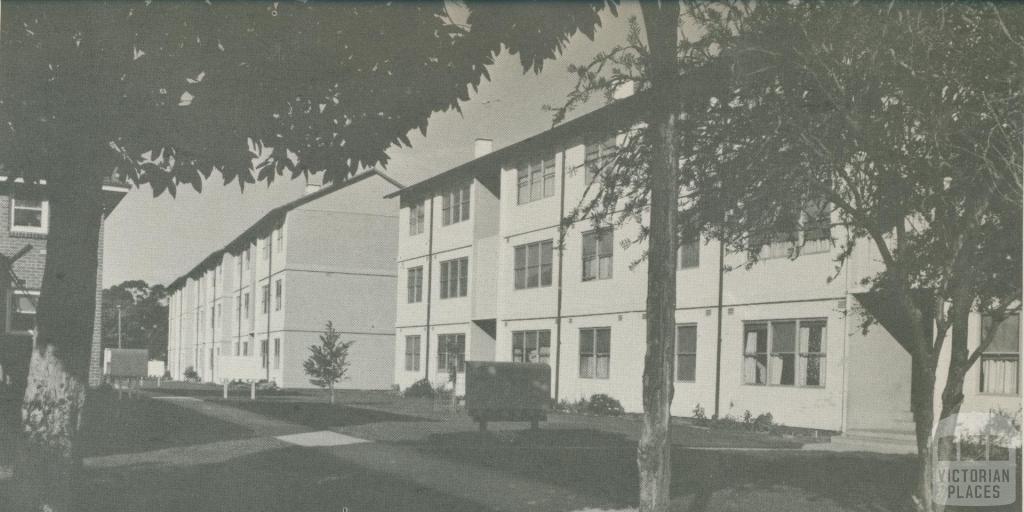 Housing Commission Flats, Carlton, 1960