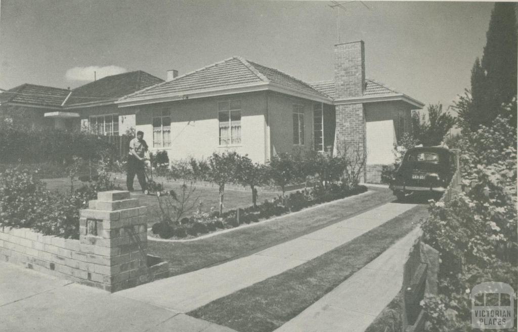 Housing Commission Home, Box Hill, 1960