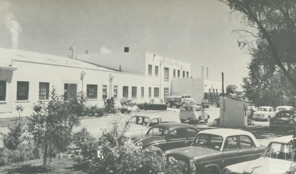 Milk Produce Factory, Merrigum, 1960