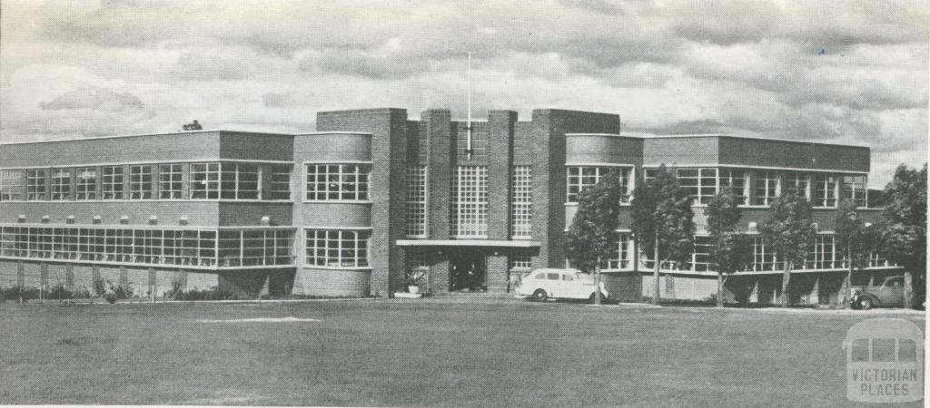 Technical School, Box Hill, 1955