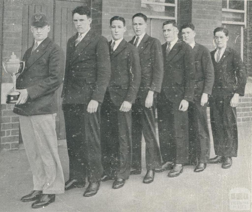 St Joseph's Boys College, London Stores Cup, North Melbourne, 1930