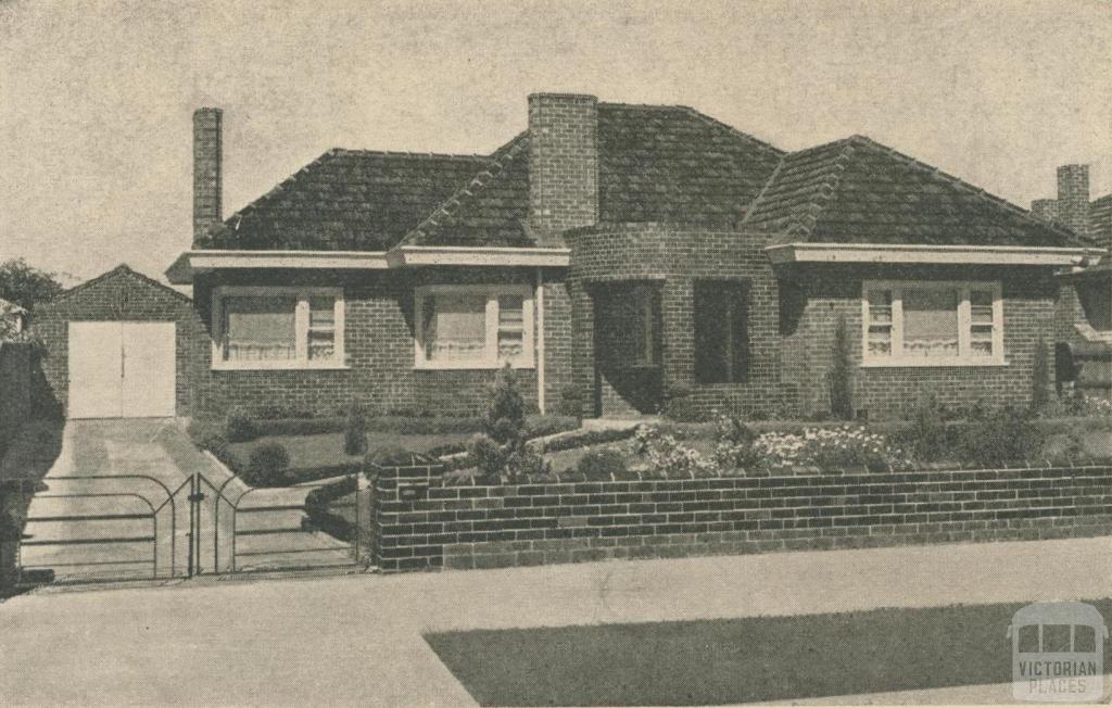 Bentleigh Residence, 1946