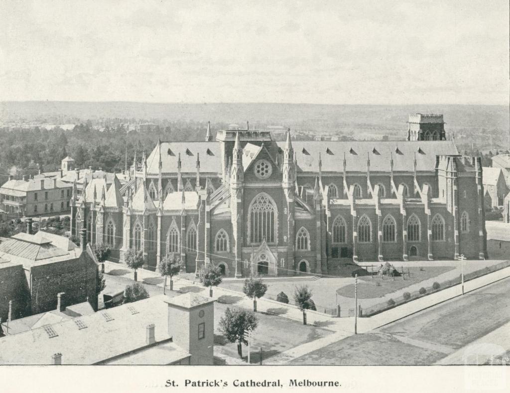 St Patrick's Cathedral, Melbourne, 1900