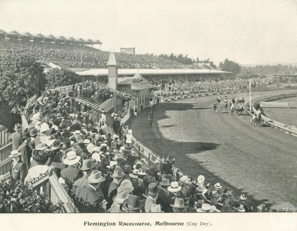 Flemington Racecourse, 1900