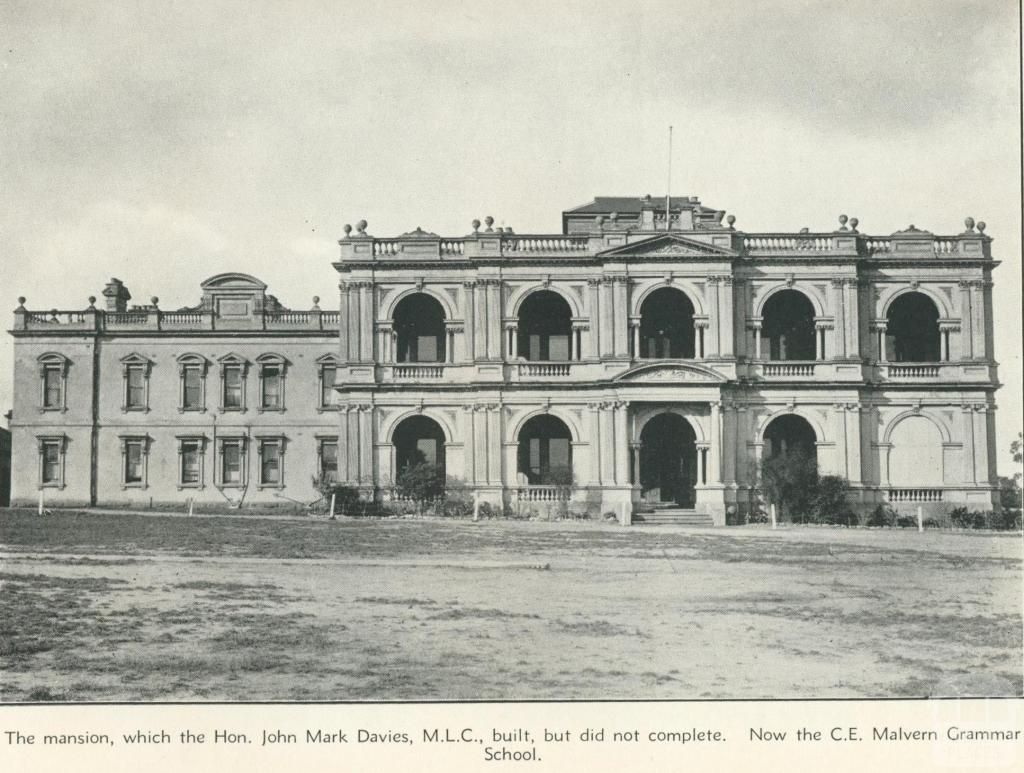 Davies mansion, Glen Iris