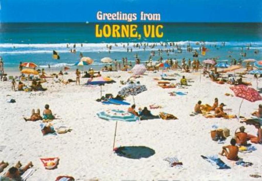 Surfing and Sunbaking, Lorne