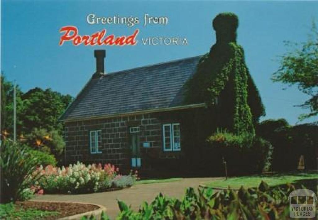 Historical Cottage 1857, located in Botanical gardens, Portland