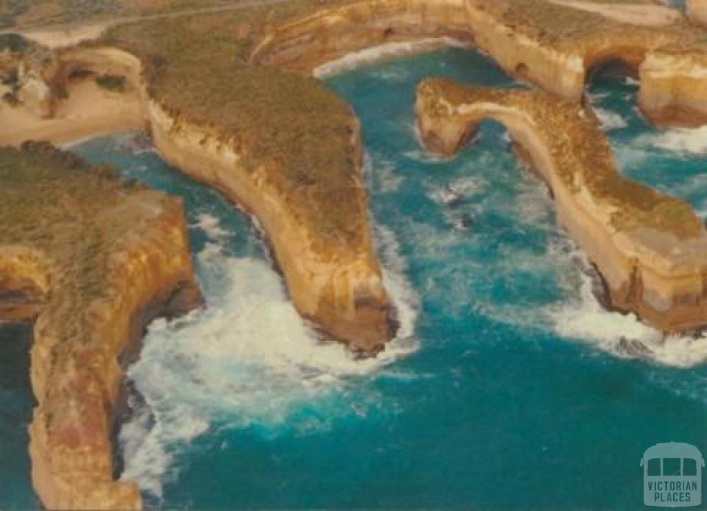 Rugged coast Lock Ard Gorge near Port Campbell