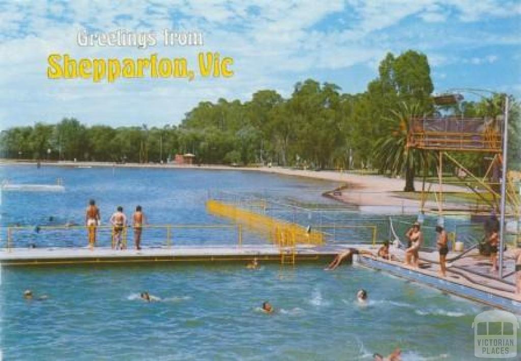 Raymond West Swimming Pool, world's largest chlorinated pool, Shepparton