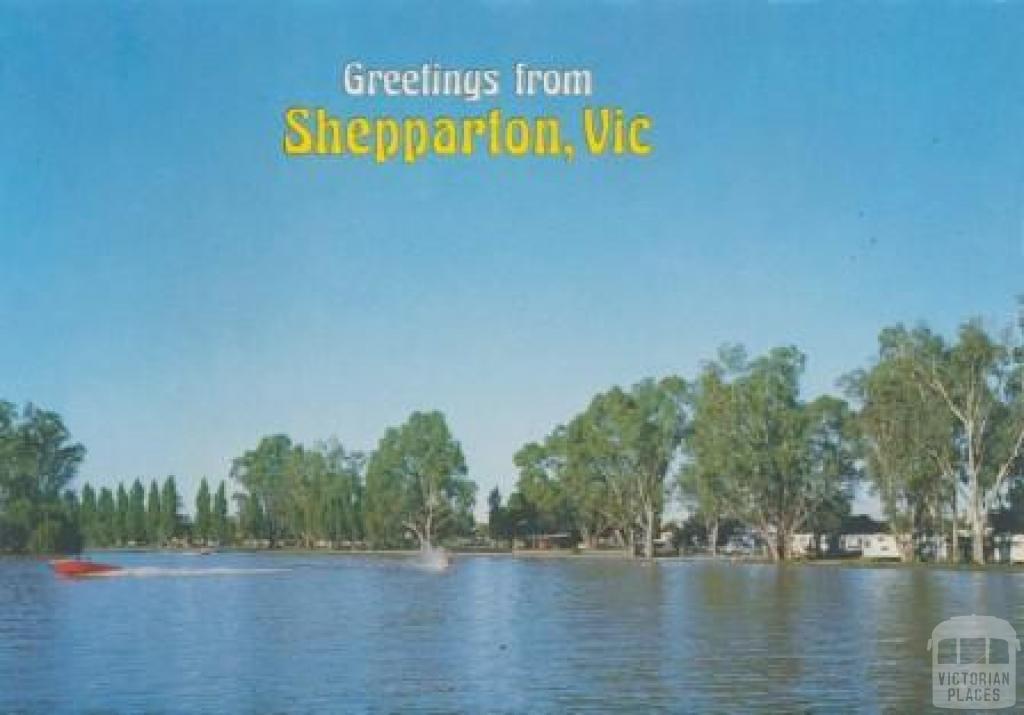 Victoria Lake and caravan park, Shepparton