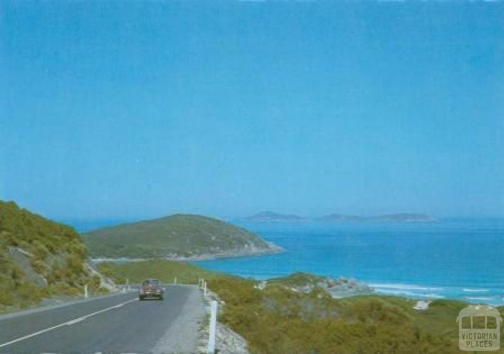 A picturesque view from the Tidal River Road, Wilson's Promontory