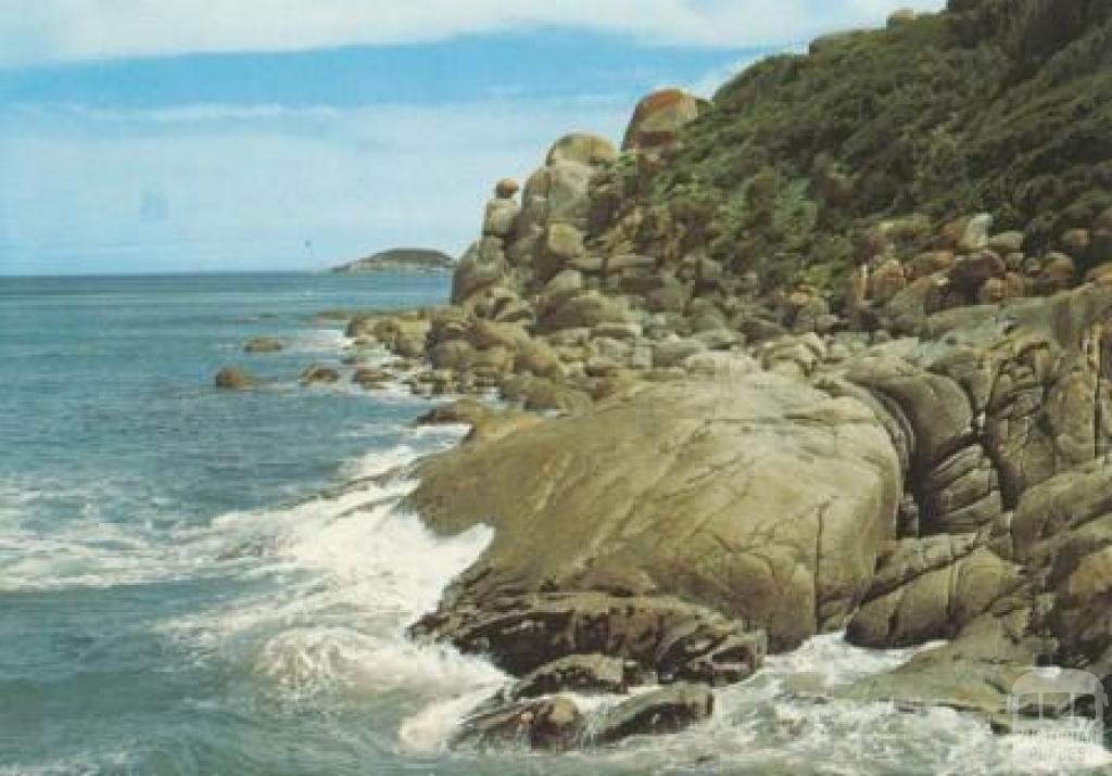 Rugged coastline, Whisky Bay, Wilson's Promontory