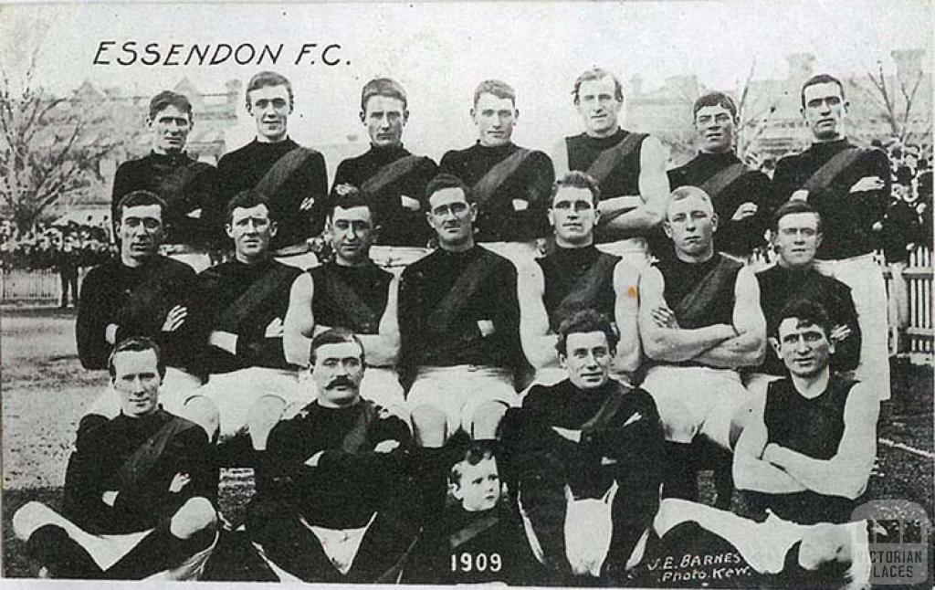 Essendon Australian Rules football club, 1909