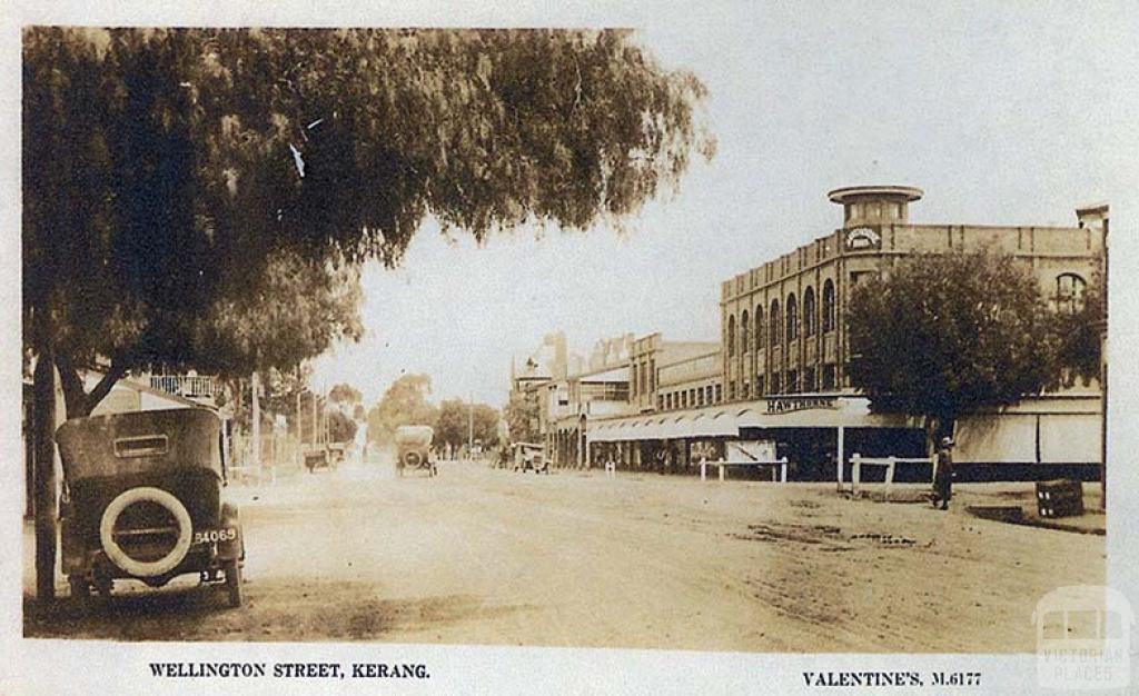 Wellington Street, Kerang, c1910