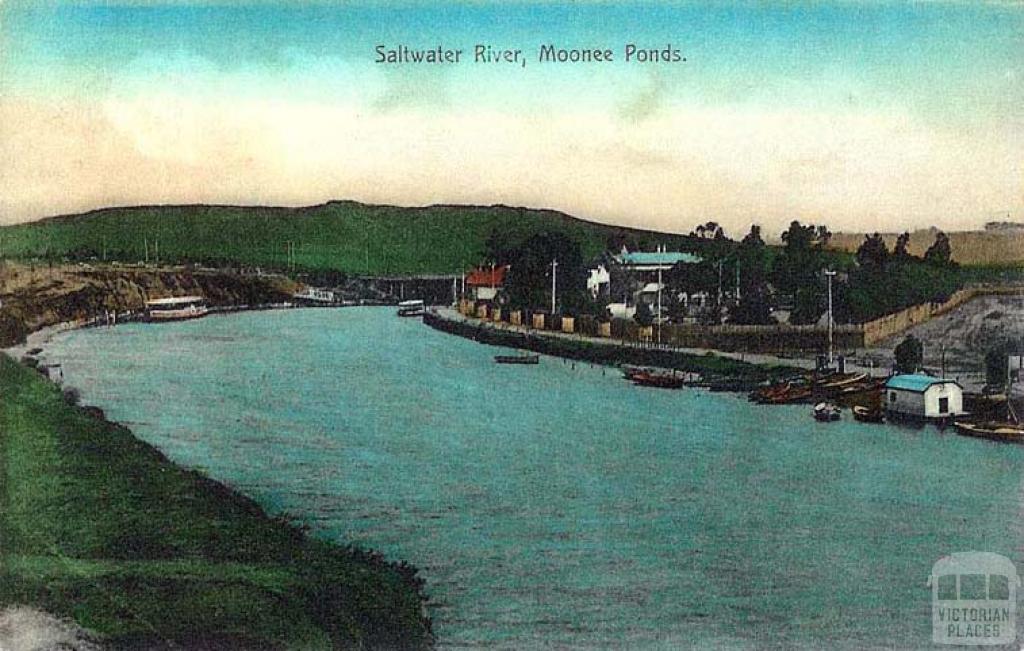 Saltwater River, Mooney Ponds c1910