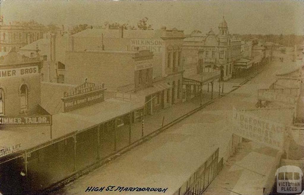 High Street, Maryborough, c1910