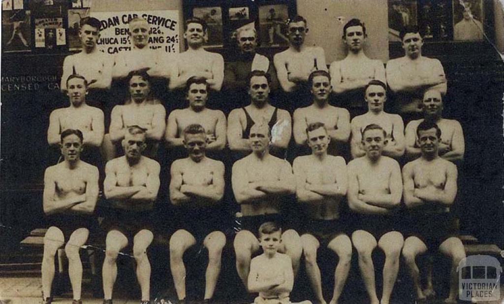 Maryborough Sports Club, c1910