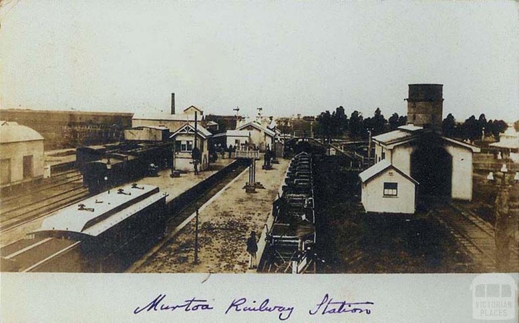 Murtoa Railway Station, c1909