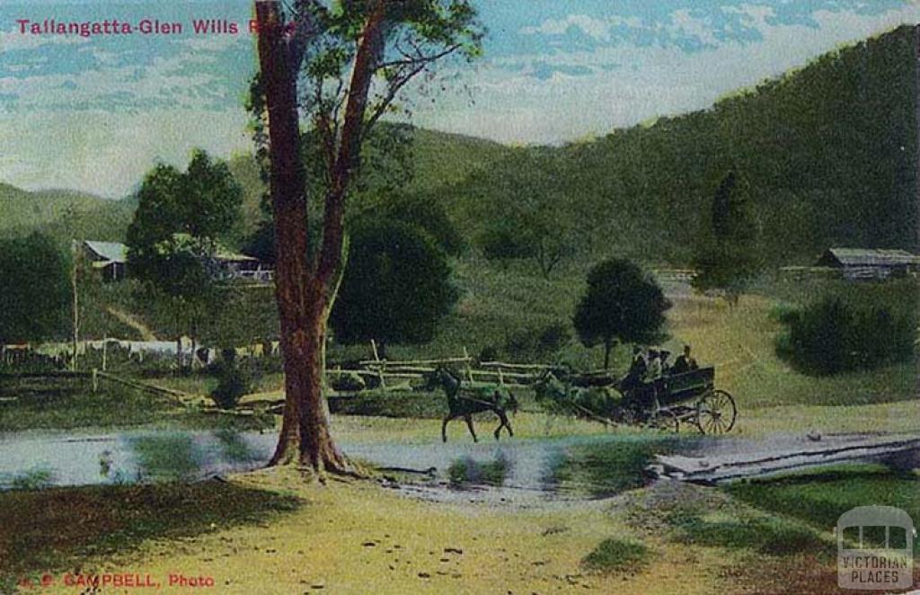 Tallangatta-Glen Wills River, c1910