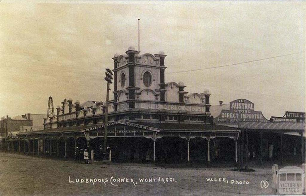 Ludbrooks Corner, Wonthaggi, c1910