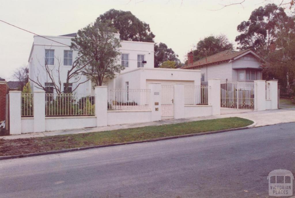 Gowar Avenue, Camberwell, 1998