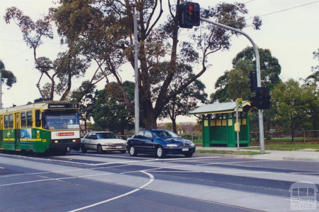 Tram Shelter corner Riversdale and Highfield roads, Camberwell, 2000