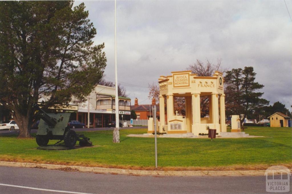 Avoca Soldiers Memorial, 2000